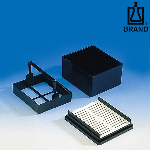 BRAND/普兰德托盘PP材质适用于染色槽PMP材质可以放置20张载玻片图片