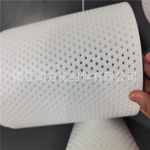 非标四氟满孔板材管材 非标PTFE套管 聚四氟乙烯异形件