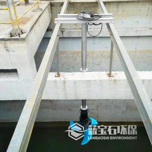 预缺氧区潜水推进器QD-3-1400A悬吊式螺旋桨叶桨液下推流泵型号