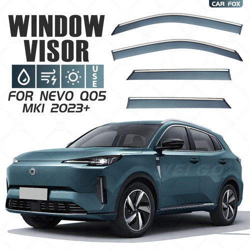 适用于长安启源Q05晴雨挡雨遮阳板Nevo Q05 Window visor