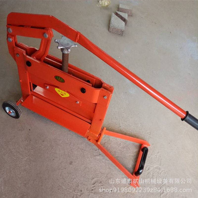 切砖机 立工切砖机器透水砖人行道块切断机 吸水马路伢切砖机图片