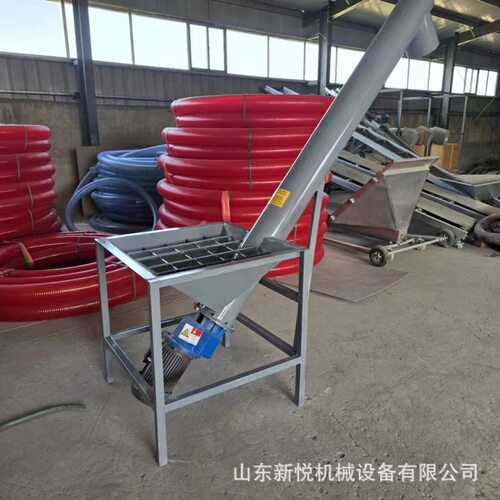 管螺旋输送机 水平倾斜粮食输送机 不锈钢管式绞龙上料机