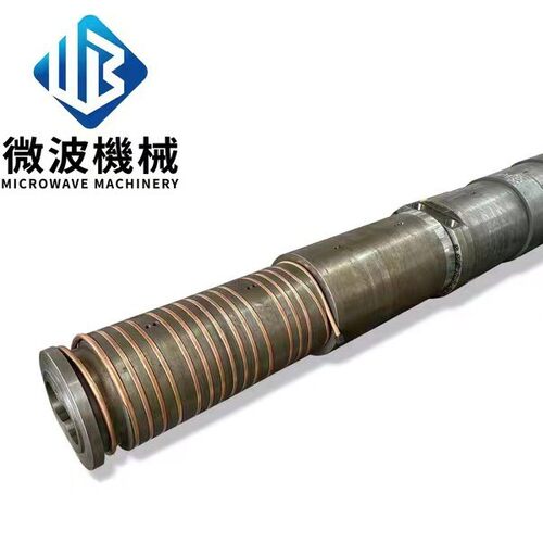 定制专业标准的SPC110地板挤出机生产线双螺杆机筒