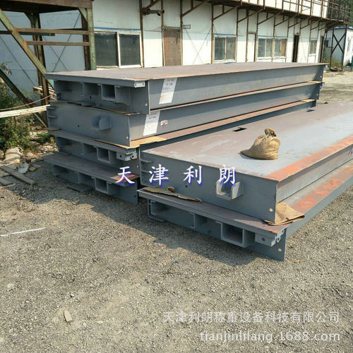 出口孟加拉国电子地磅 100吨3乘以18米电子汽车衡出口/抛开型