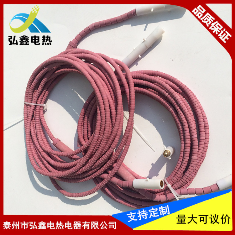 SCD型绳式加热器 陶瓷加热器 管道加热绳 绳状加热器图片