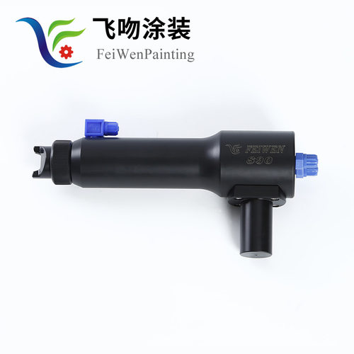 自动静电喷枪飞吻涂装液体静电水性油漆往复机喷涂设备