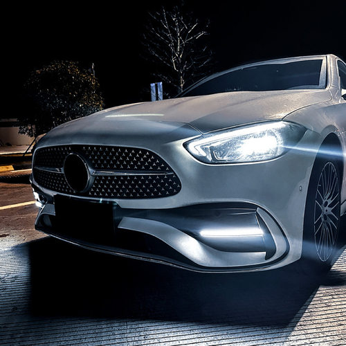 适用奔驰C级W206 C200 C300 C43 AMG 2022+巴博斯日行灯包角改装