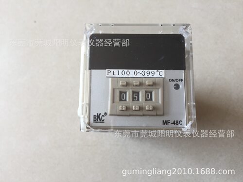 厂家直销余姚BKC拨码数显温控器温控仪温控表批发 MF-48C/PT100
