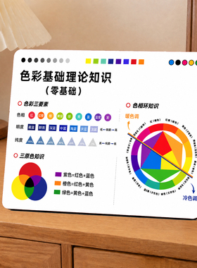 零基础色彩理论美甲纹绣展示摆件