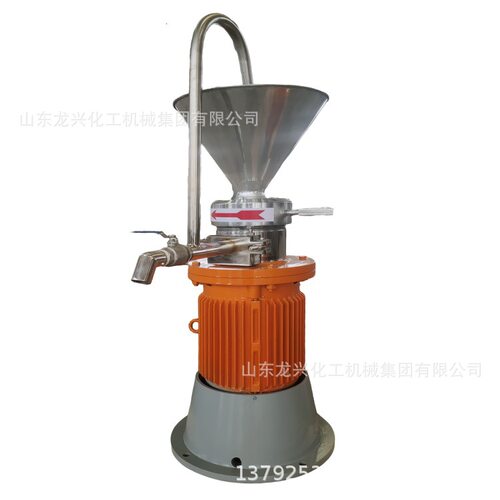 JM85不锈钢卧式胶体磨机厂家价格|130骨泥胶体研磨机规格原理报价