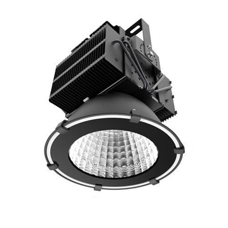 led塔吊灯高杆投光射灯300W400W500W工矿灯代替2000W建筑之星镝灯图片