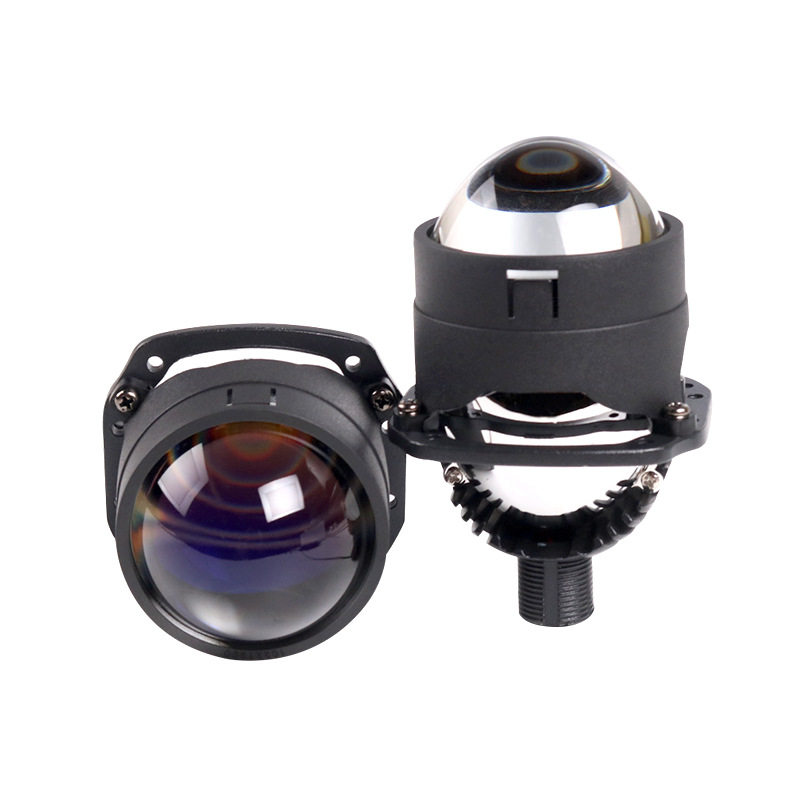 三为车灯SANVI黑卫士2.5寸LED双光透镜大灯35W6000K前大灯远近光图片