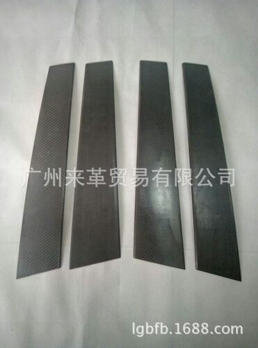 适用宝马 F15 F16  X5 X6 改装 碳纤维 中柱 车窗饰条 B柱C柱贴片