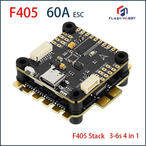 FLASHHOBBYF40560A80A飞塔80四合一电调FPV穿越机