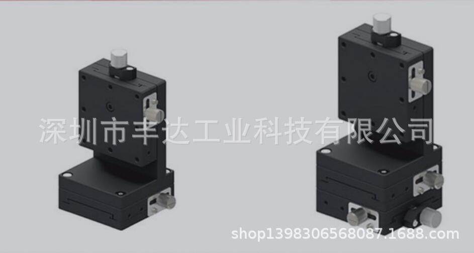 工厂直销Z轴燕尾槽型滑台齿轮齿条式ZDTSC手动微调位移光学平台