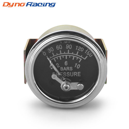 2英寸52毫米机械式油压表0-150PSI/0-10bar油压手动设置报警