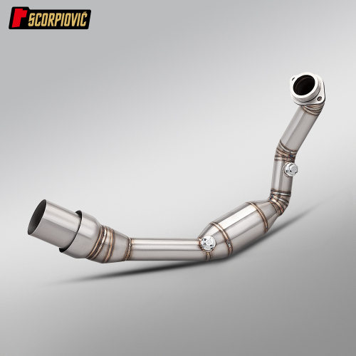 390DUKERC390390ADV排气管双氧口前段适用胡斯瓦纳黑箭白箭401
