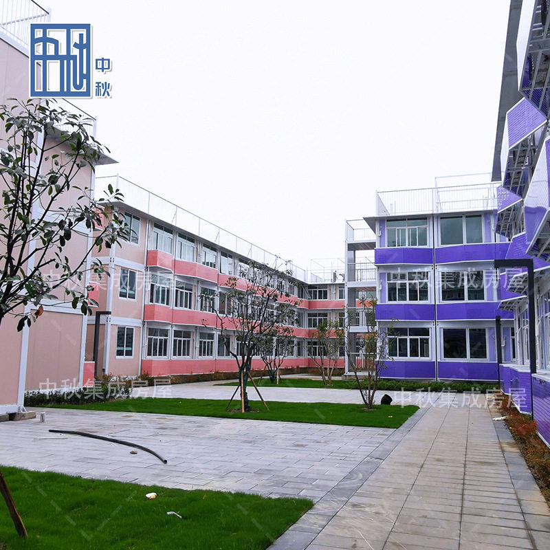 集装箱活动房防控隔离临建住宿活动房社区养老院可移动活动板房子图片