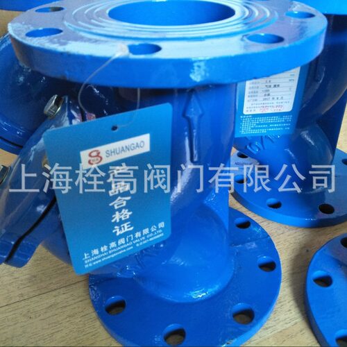 法兰球墨铸铁Y型过滤器 GL41法兰Y型过滤器厂家 口径DN15-DN600