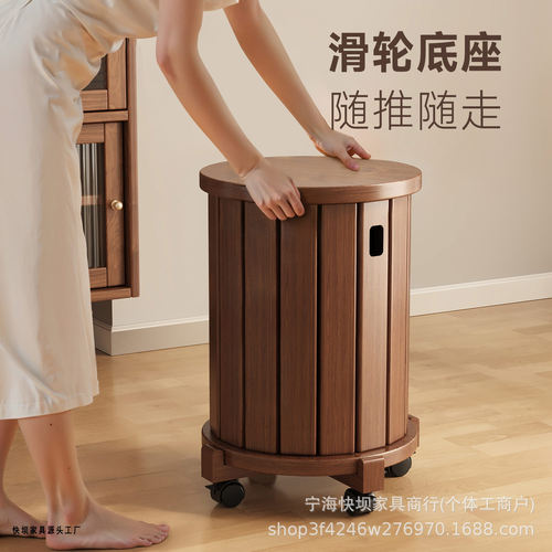 实木凳子家用可叠放板凳纳组合高圆凳叠叠凳餐厅堆叠客人备用凳