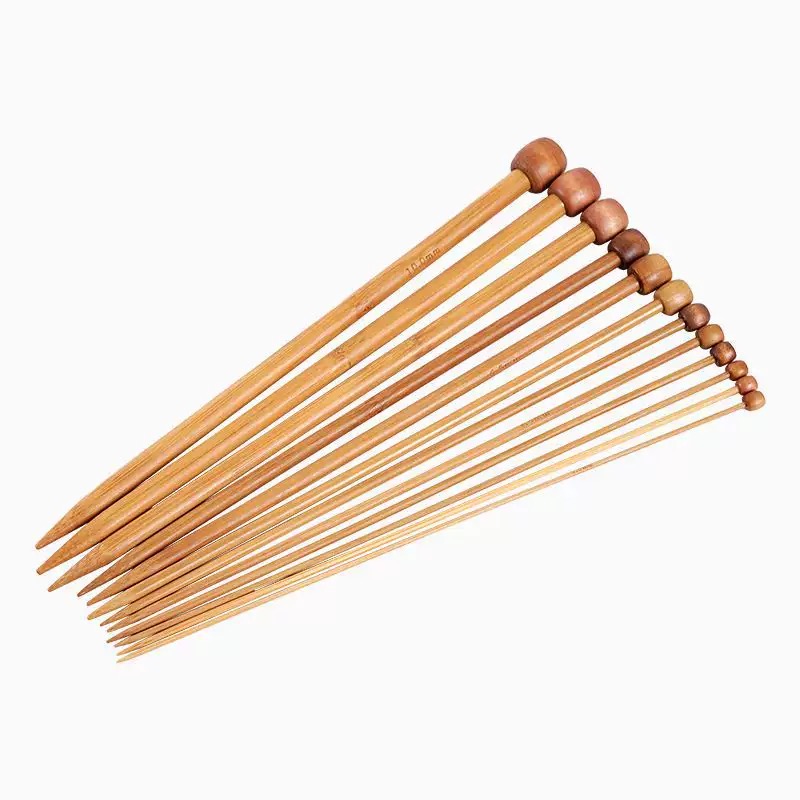 织毛衣针堵头单头毛线针帽子围脖鞋短竹针织围巾棒针手工编织diy