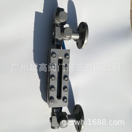 船用玻璃板液位计 UHZ磁翻板液位计压力表三通旋塞 平板水位计