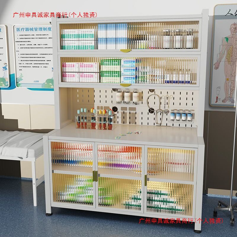 微波炉置物架厨房储物柜大容量落地多层用品收纳橱柜多功能餐边柜图片