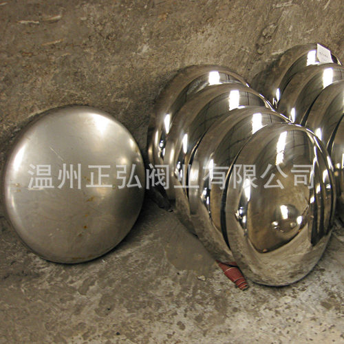 304不锈钢椭圆封头Φ500*2镜面封头卫生级抛光压力容器封头EHA