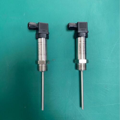 插入式温度变送器传感测温探头Pt100热电阻4-20mA/0-5V