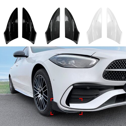 适用奔驰C级W206 AMG C200 C260 C43 Brabus巴博斯前包角车贴改装