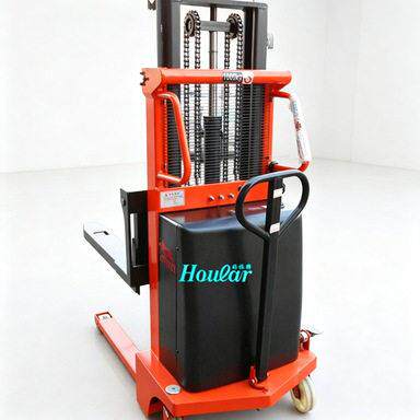 现货供应牛力电动叉车CTD1525半电动叉车堆车NIULI半自动堆垛车