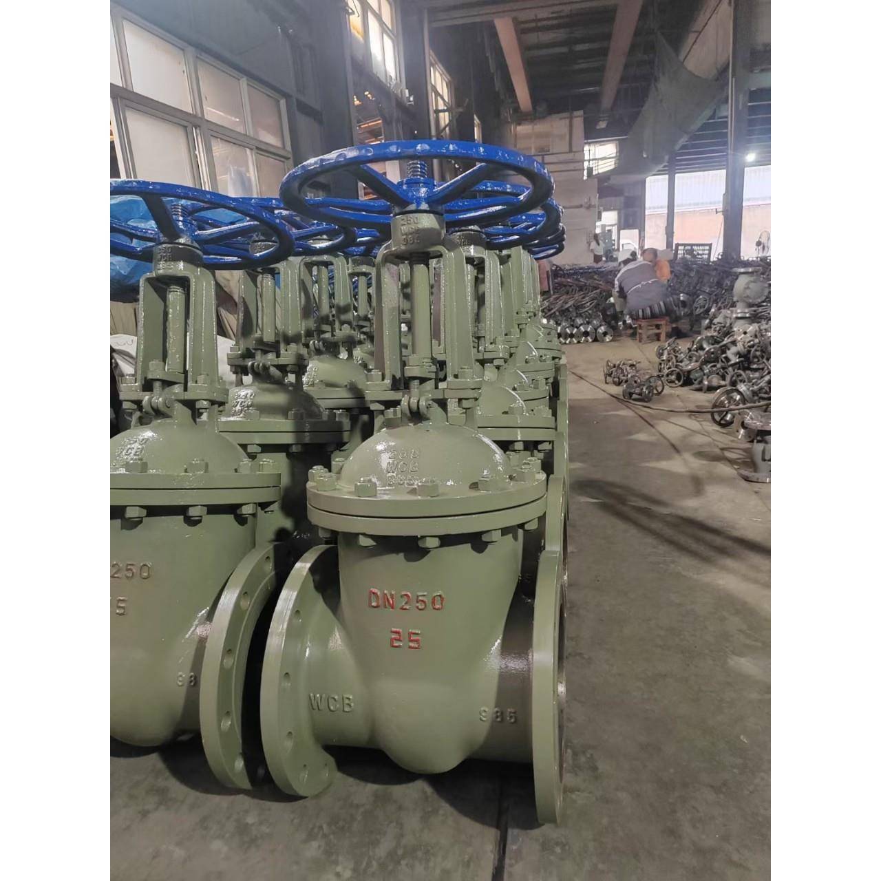 手动闸阀Z41H-25-DN125手动硬密封型直通式法兰闸阀手轮常温闸阀