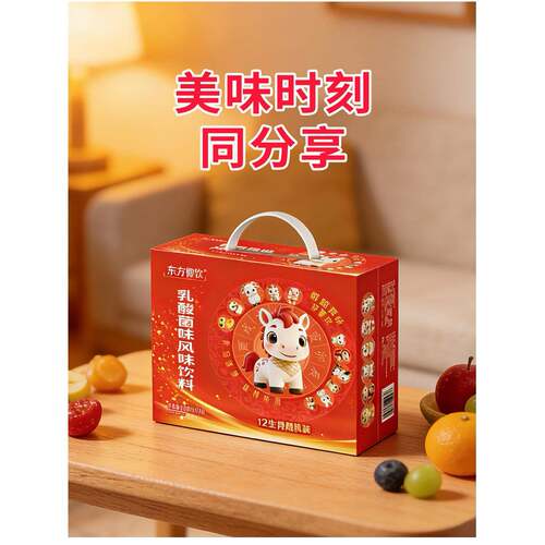 【100ml*20瓶装】儿童礼物生肖酸甜乳酸菌风味休闲饮品解馋小饮料