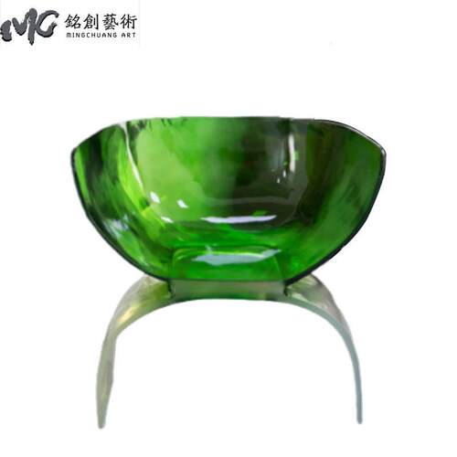 现简约设计师推荐透明树枝椅AVA椅轻奢档软装罗琦堡艺术餐椅