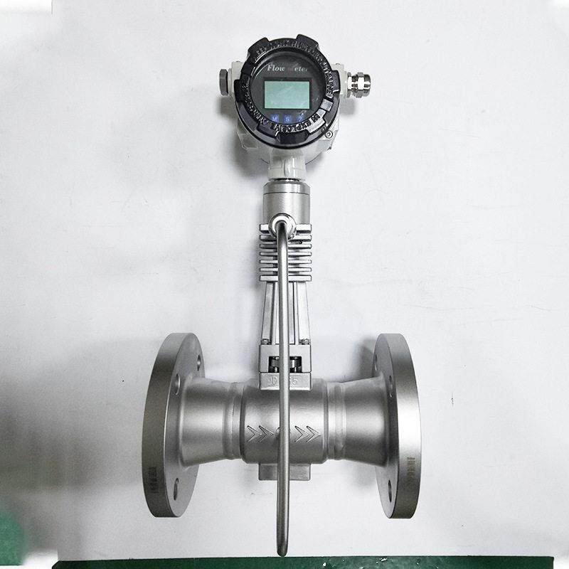 热工测量仪器抗震涡街流量计一体化温压补偿蒸汽计量表数显精度