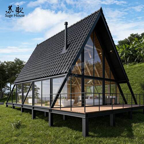 杭州厂家按需求设计建造景区度假别墅小木屋设计施工模块化民宿房
