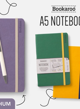 A5笔记本英国IF文创Bookaroo手账本日记事本文艺青年节日送礼物