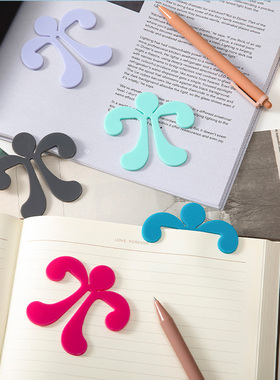 便携人型书页夹英国IF文创英辅轻便页面书夹实用简易节日送礼物