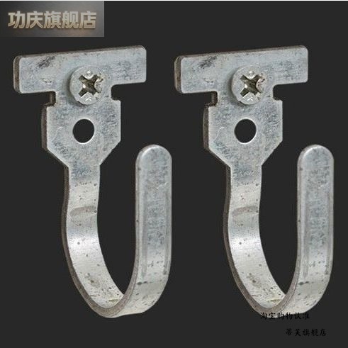 挂钩结实耐用铁挂钩加厚龙骨架专用钩子门帘专用挂钩衣服书包挂钩图片