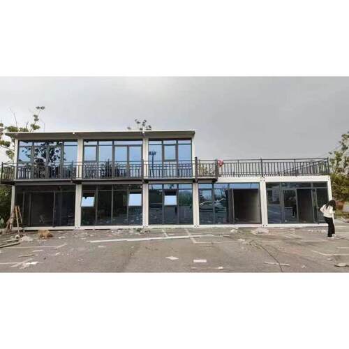 集装箱活动房屋生产厂家直销防火彩钢房屋厕所建筑工地居住在建筑
