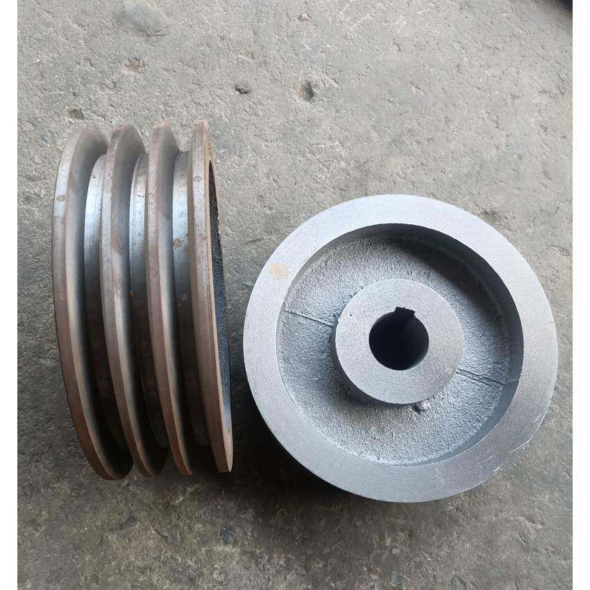 皮带轮双水槽三槽电机轮马达轮皮带盘120-200国标轮可个性量大优