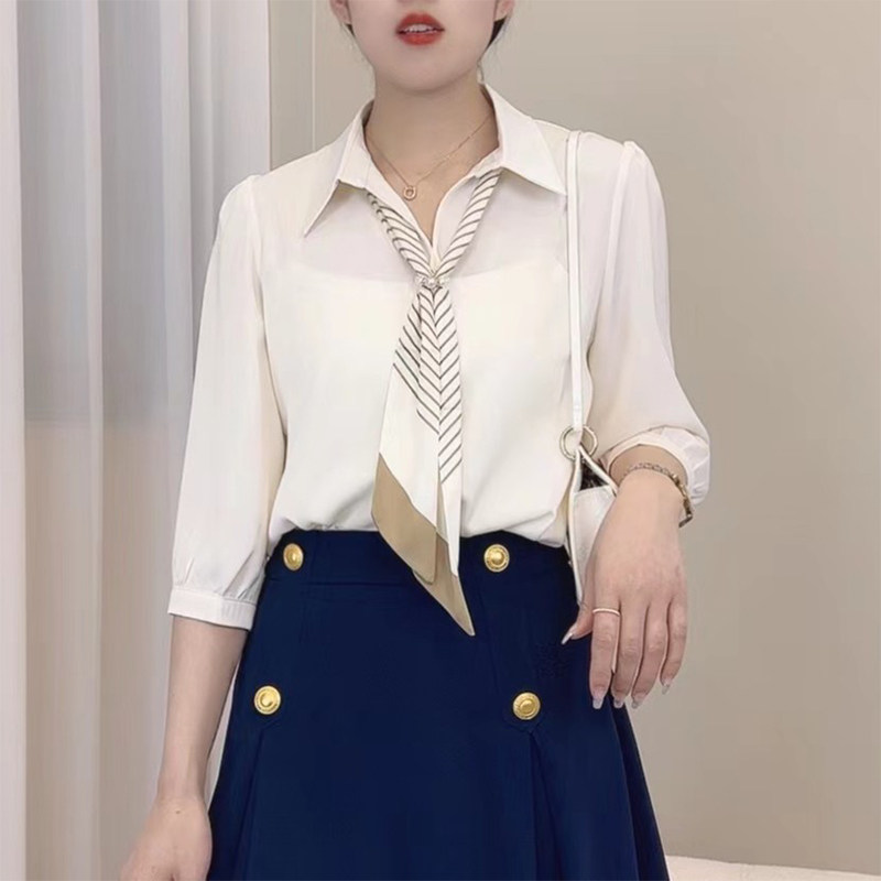 CS1043宽松女款品质衬衫职衬衫