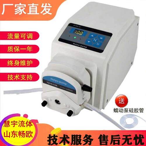 慧宇数字型蠕动泵BT100J-1A转速微型恒流泵含压头BT100-2J耐酸碱