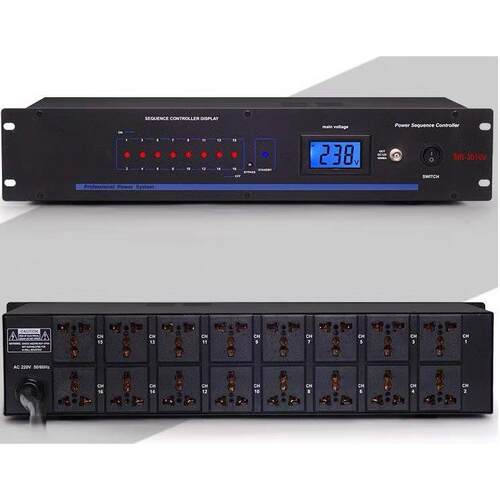 DBX SR-328 电源时序器/3016/V顺序器 8路 10路 16路 电源控制器
