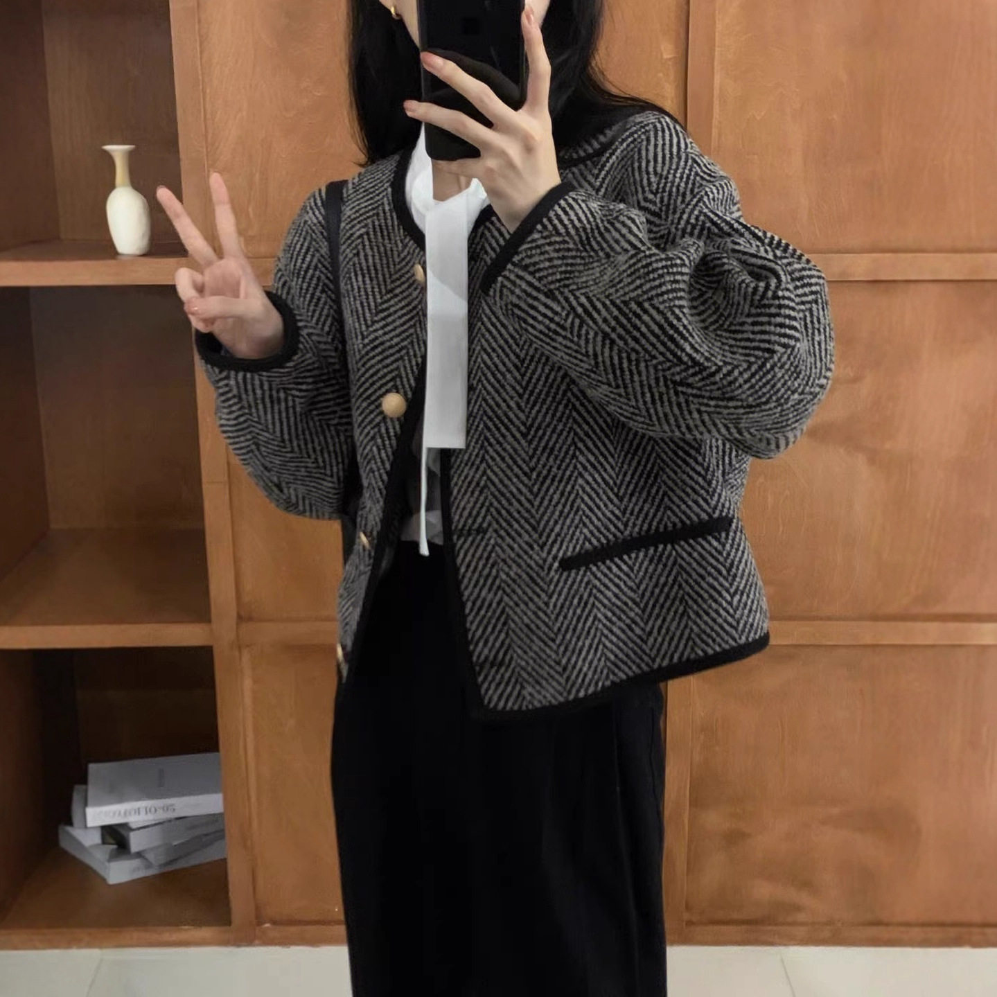 法式小香风外套女2025秋