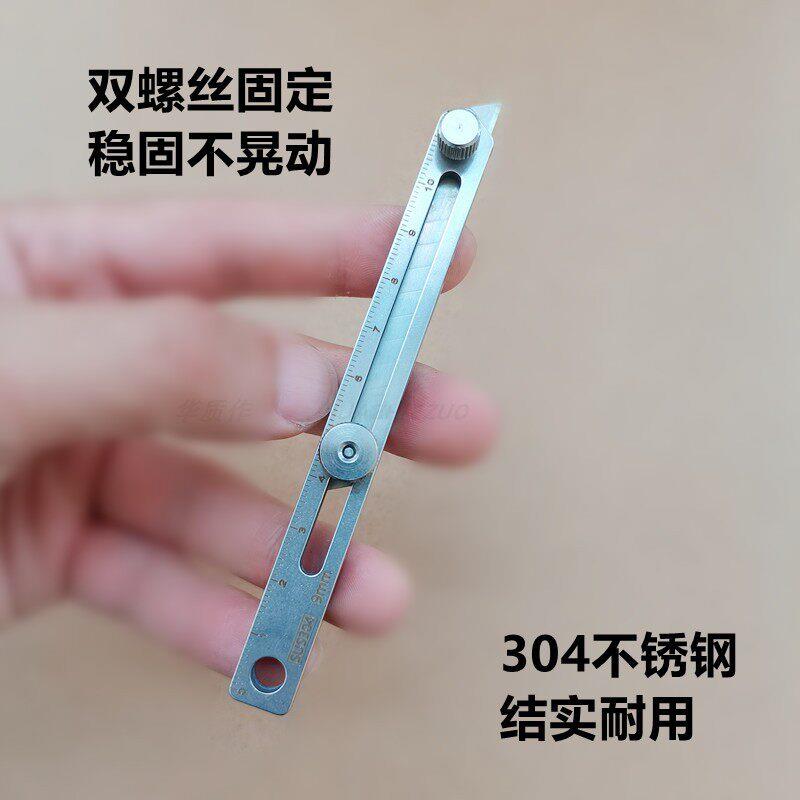 9mm小号304不锈钢美工刀架刀柄重型全钢金属工业级高强度壁纸刀图片