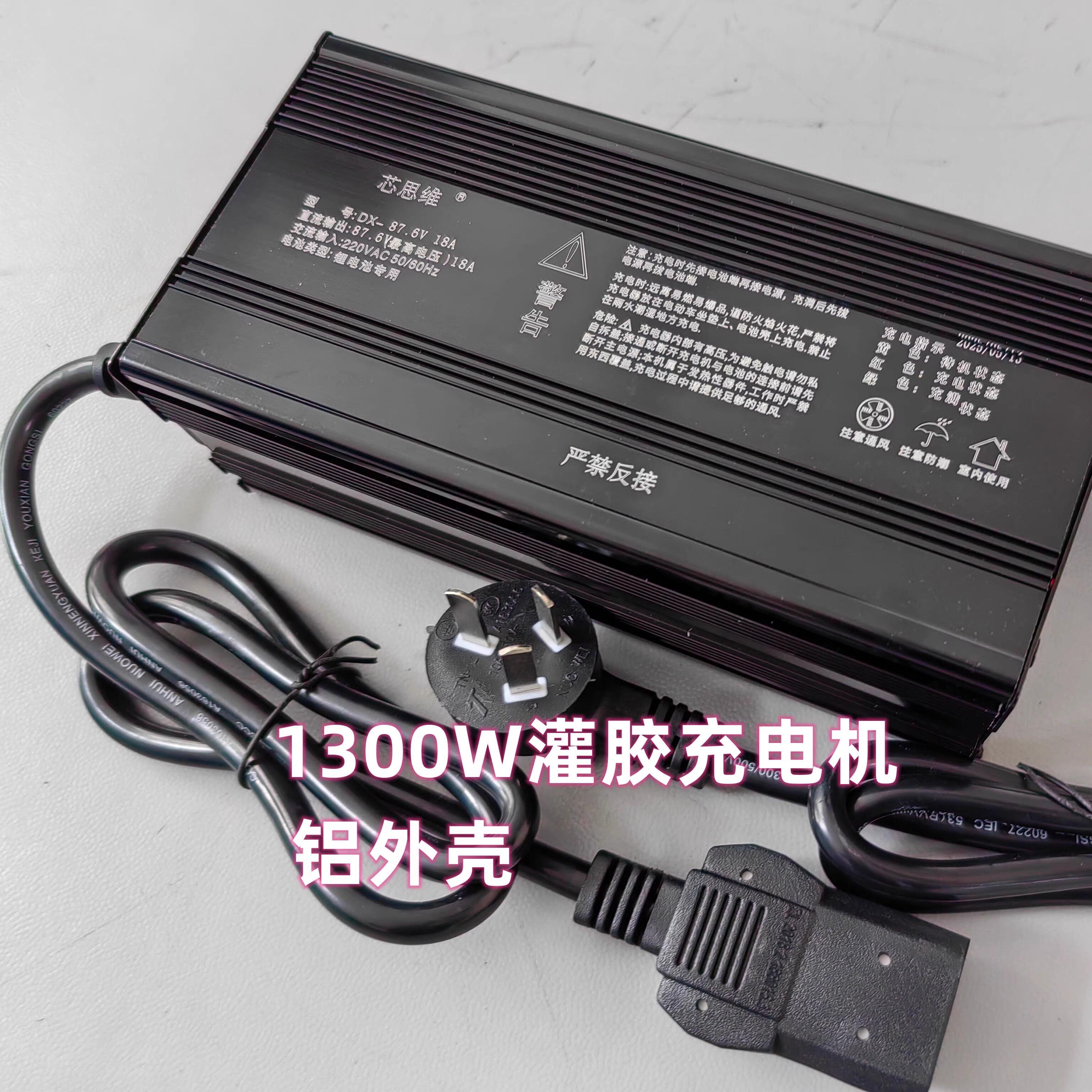 电动四轮车充电器充电机锂电池充电器新能源灌胶工艺24V48V60V72V