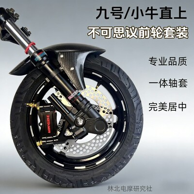 不可思议33芯 前轮套装九号ENM小牛N系K小Q极核机械师前轮一套直