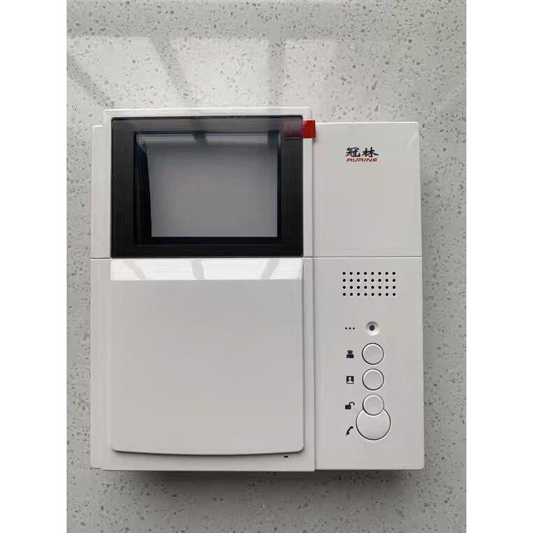 冠林 AH1-F3V黑白 彩色室内机 AH1-F3VC楼宇对讲 可视门铃开锁