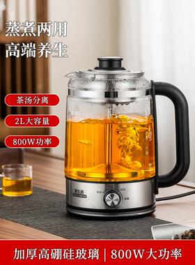 黑茶壶全自动蒸汽喷雾泡茶机家用保温保健茶壶经典新款2升大容量